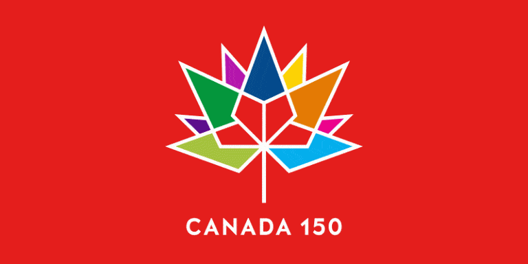 Canada 150 sign