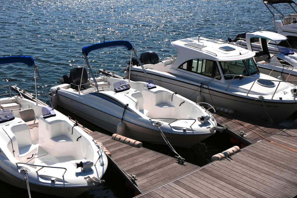 Photo of 4 Boats in 1 of the Best Muskoka Marinas.