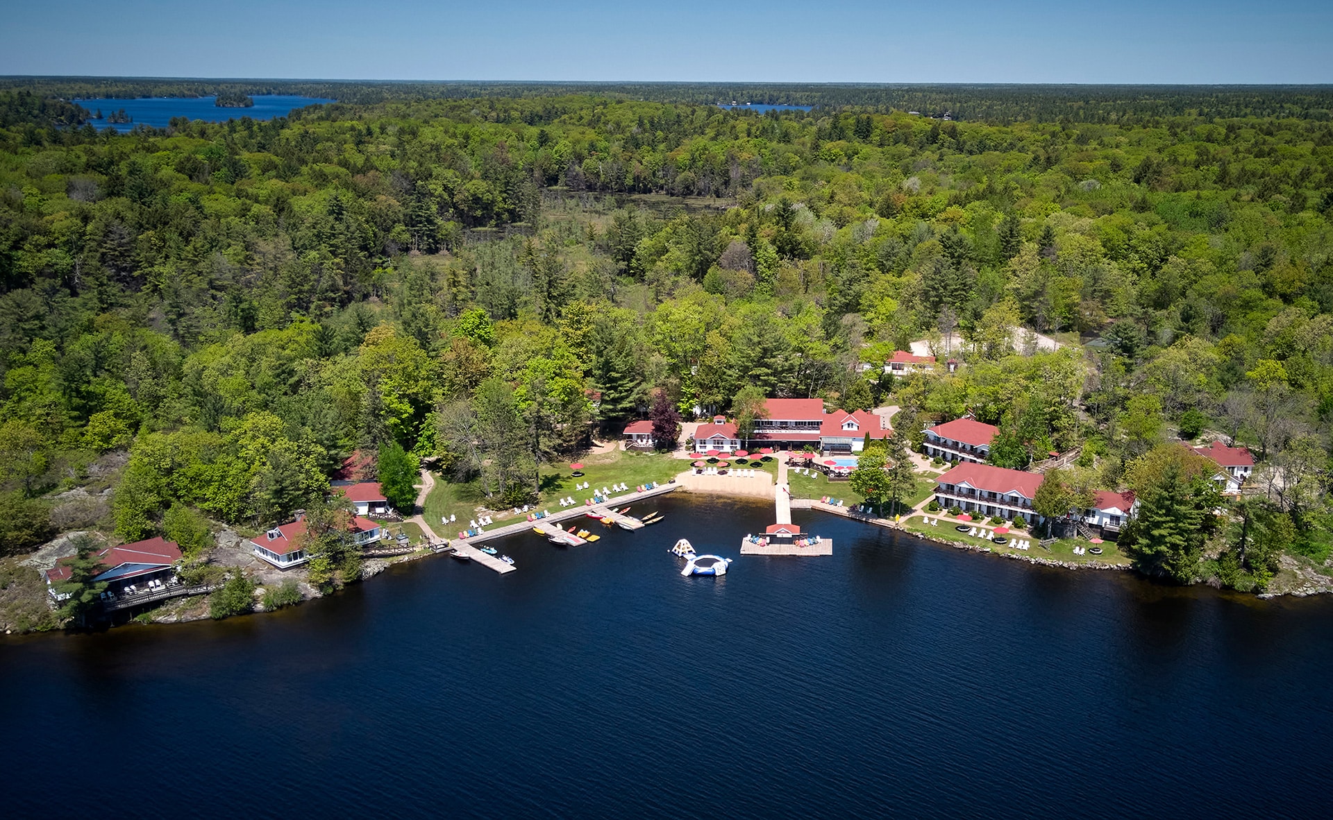 Severn Lodge lakeside property