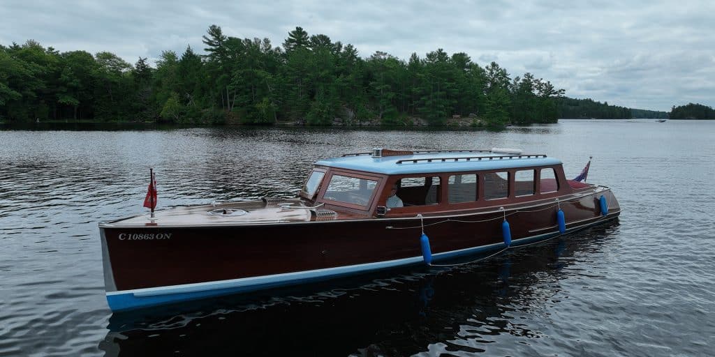 Sevlo boat on the water