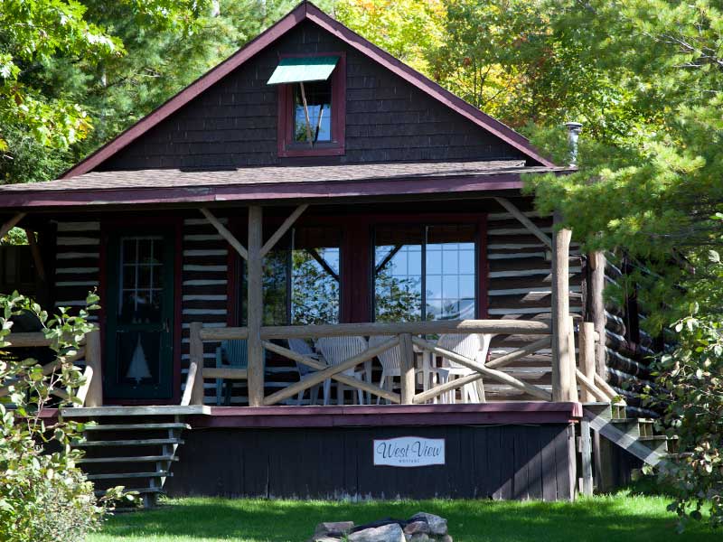 Westview log cabin